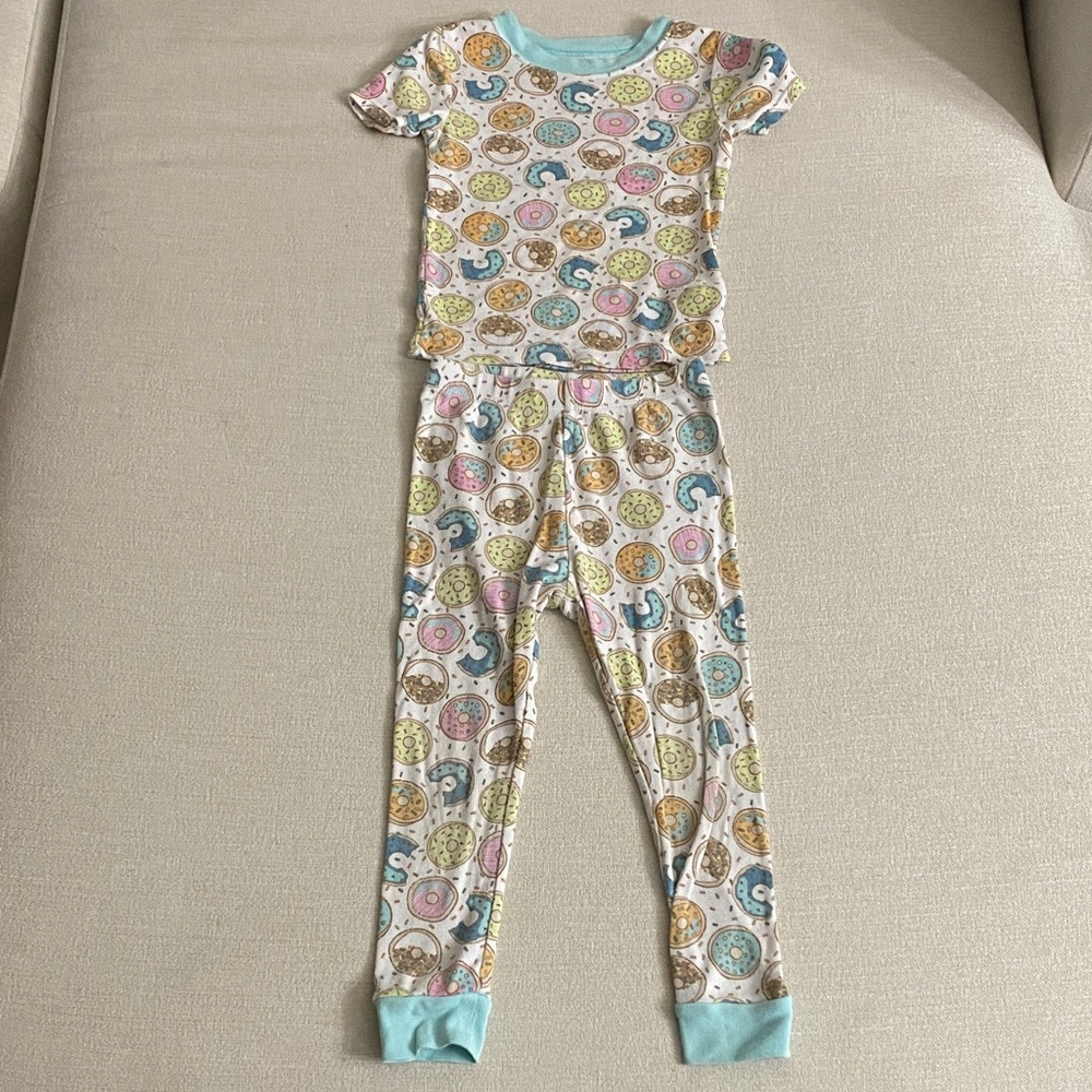 Wonder Nation Donut Print Kids Pajama Set